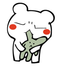 I'm not angry (bear talk). sticker #10673123