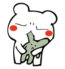 I'm not angry (bear talk). sticker #10673123