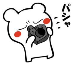 I'm not angry (bear talk). sticker #10673135