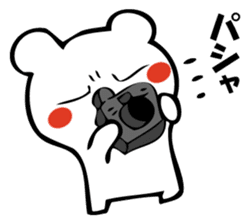 I'm not angry (bear talk). sticker #10673135
