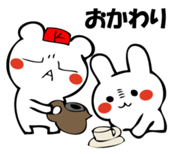 I'm not angry (bear talk). sticker #10673138