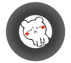 I'm not angry (bear talk). sticker #10673142