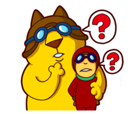 Pilo Cat sticker #10673318