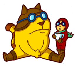 Pilo Cat sticker #10673329