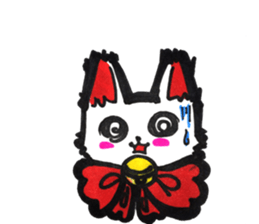 whitecatrinchanoffunsticer sticker #10673280