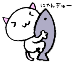 to one loves cats sticker #10673431