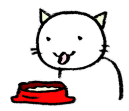 to one loves cats sticker #10673461