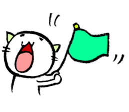 to one loves cats sticker #10673462