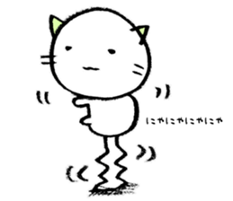 to one loves cats sticker #10673463