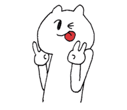 Bear and fried shrimp. sticker #10674918