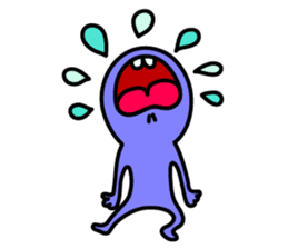 LAZY ALIENS - BEING EMOTIONAL sticker #10674963