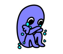 LAZY ALIENS - BEING EMOTIONAL sticker #10674965