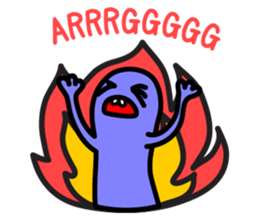 LAZY ALIENS - BEING EMOTIONAL sticker #10674974