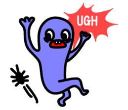 LAZY ALIENS - BEING EMOTIONAL sticker #10674975