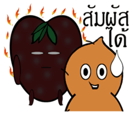 Strawberry and her lover 2 sticker #10675584