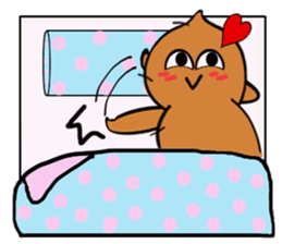 Strawberry and her lover 2 sticker #10675605