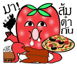 Strawberry and her lover 2 sticker #10675612