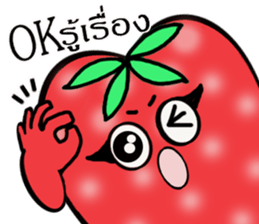 Strawberry and her lover 2 sticker #10675614