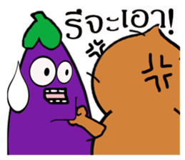 Strawberry and her lover 2 sticker #10675615