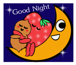 Strawberry and her lover 2 sticker #10675619