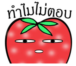 Strawberry and her lover 2 sticker #10675622