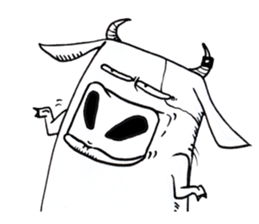 Cow-Cup sticker #10675827