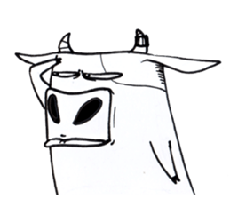 Cow-Cup sticker #10675831