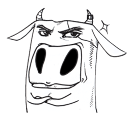 Cow-Cup sticker #10675848