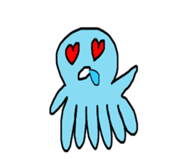 Octopus Smurfs Hu Ba (Living in China) sticker #10676106