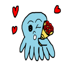 Octopus Smurfs Hu Ba (Living in China) sticker #10676107