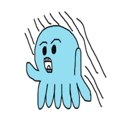 Octopus Smurfs Hu Ba (Living in China) sticker #10676109