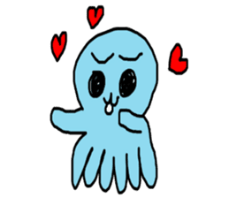 Octopus Smurfs Hu Ba (Living in China) sticker #10676114