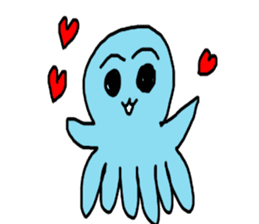 Octopus Smurfs Hu Ba (Living in China) sticker #10676115