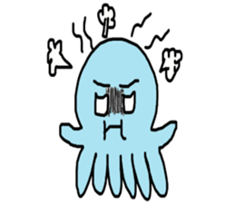 Octopus Smurfs Hu Ba (Living in China) sticker #10676118