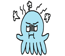 Octopus Smurfs Hu Ba (Living in China) sticker #10676118