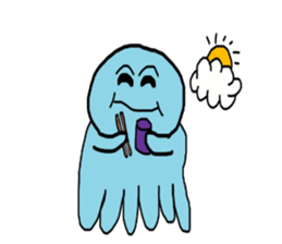 Octopus Smurfs Hu Ba (Living in China) sticker #10676120