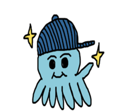 Octopus Smurfs Hu Ba (Living in China) sticker #10676126