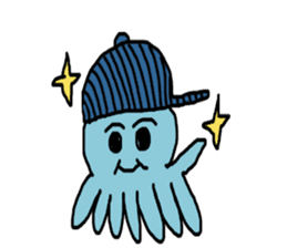 Octopus Smurfs Hu Ba (Living in China) sticker #10676126