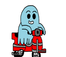 Octopus Smurfs Hu Ba (Living in China) sticker #10676132