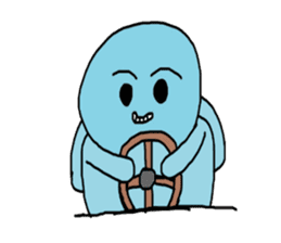 Octopus Smurfs Hu Ba (Living in China) sticker #10676133