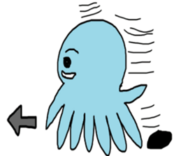 Octopus Smurfs Hu Ba (Living in China) sticker #10676134