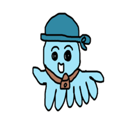 Octopus Smurfs Hu Ba (Living in China) sticker #10676136