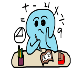 Octopus Smurfs Hu Ba (Living in China) sticker #10676137