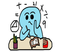 Octopus Smurfs Hu Ba (Living in China) sticker #10676137