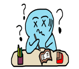 Octopus Smurfs Hu Ba (Living in China) sticker #10676138