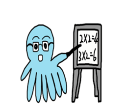 Octopus Smurfs Hu Ba (Living in China) sticker #10676139