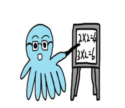 Octopus Smurfs Hu Ba (Living in China) sticker #10676139