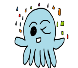 Octopus Smurfs Hu Ba (Living in China) sticker #10676143