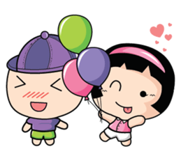 Because of love by Arom. sticker #10676310