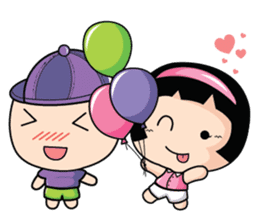 Because of love by Arom. sticker #10676310